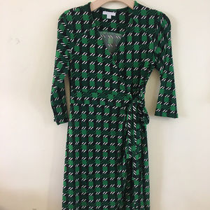 New York & Company Stretch Faux Wrap Dress